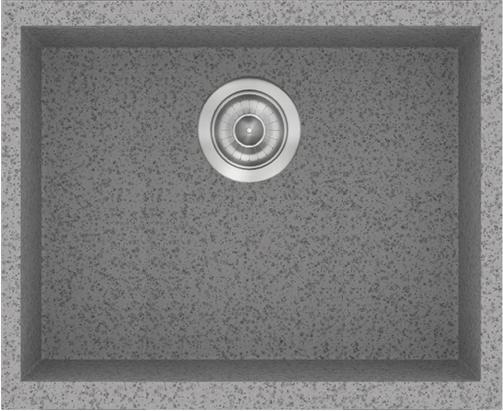 1282-CLASSIC-341-50CH40 341 Classic 50x40 04.Granite Grey - Sanitec - Image 1