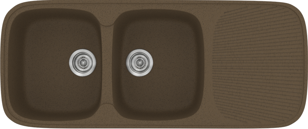 300_GRANITE_RUST_ 300 Classic 116x50 41.Granite Rust - Sanitec - Image 1