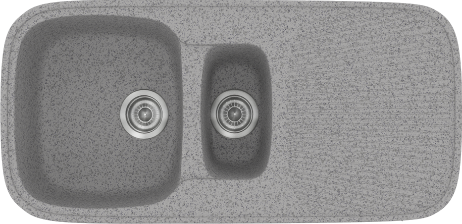540-CLASSIC-301-97CH50 301 Classic 97x50 04.Granite Grey - Sanitec - Image 1