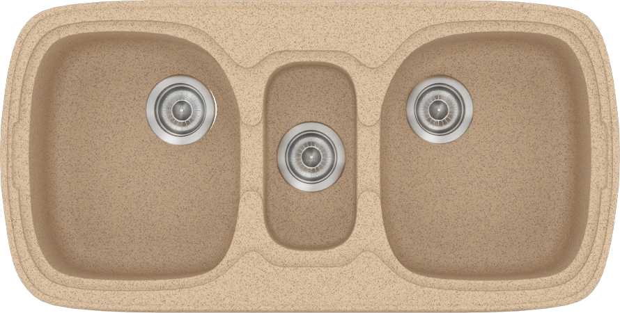 586-CLASSIC-303-96CH51 303 Classic 96x51 10.Granite Beige - Sanitec - Image 1