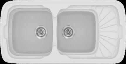 304 Classic 96x51 00.White - Sanitec