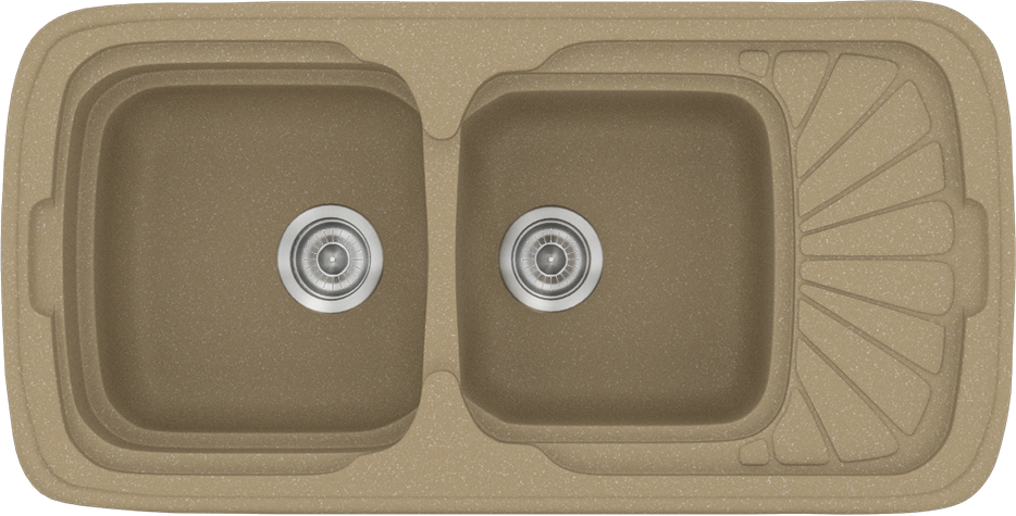 590-CLASSIC-304-96CH51 304 Classic 96x51 15.Metallic Cream - Sanitec - Image 1
