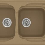 304 Classic 96x51 16.Metallic Coffee - Sanitec