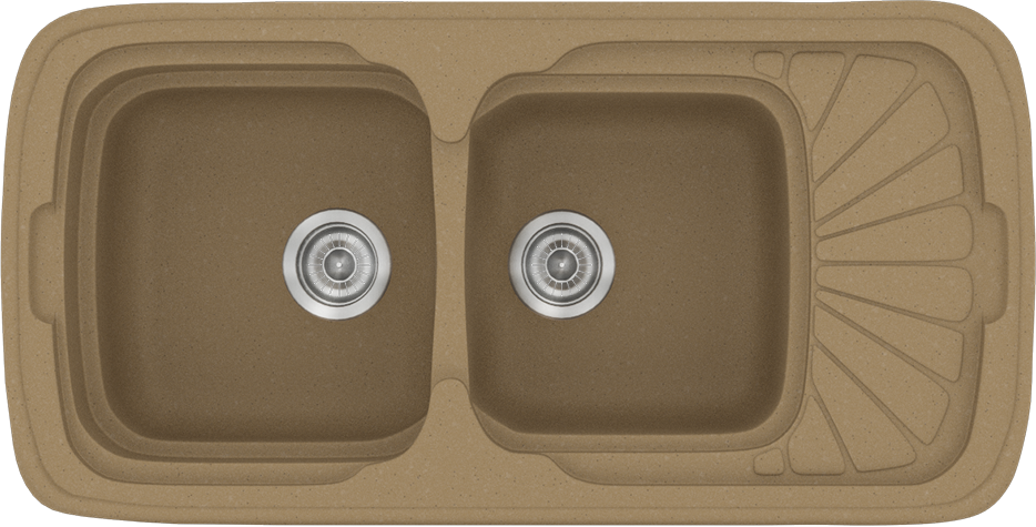 591-CLASSIC-304-96CH51 304 Classic 96x51 16.Metallic Coffee - Sanitec - Image 1