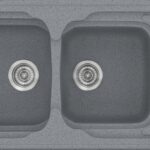 304 Classic 96x51 17.Metallic Silver - Sanitec
