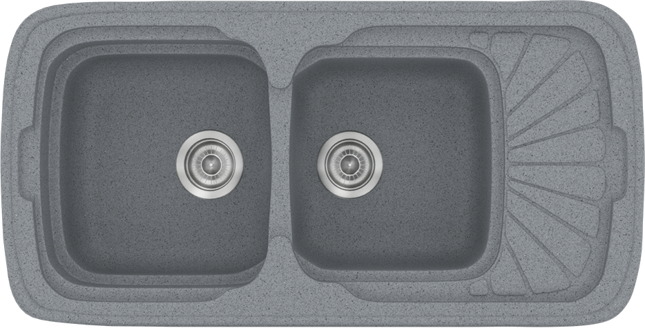 592-CLASSIC-304-96CH51 304 Classic 96x51 17.Metallic Silver - Sanitec - Image 1