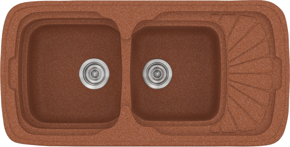 594-CLASSIC-304-96CH51 304 Classic 96x51 20.Granite Terracota - Sanitec - Image 1