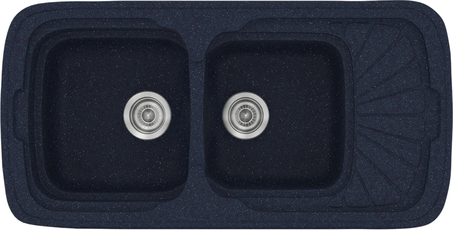602-CLASSIC-304-96CH51 304 Classic 96x51 18.Granite Blue - Sanitec - Image 1