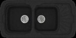 304 Classic 96x51 05.Granite Black - Sanitec