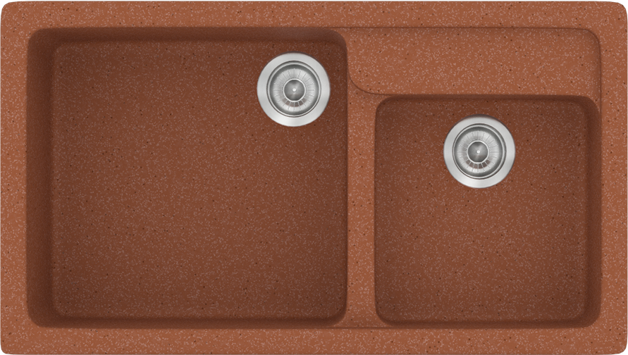 841-CLASSIC-317-90CH51 317 Classic 90x51 20.Granite Terracota - Sanitec - Image 1