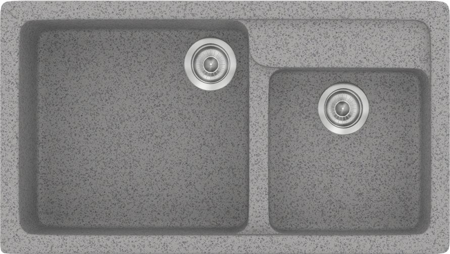 845-CLASSIC-317-90CH51 317 Classic 90x51 04.Granite Grey - Sanitec - Image 1