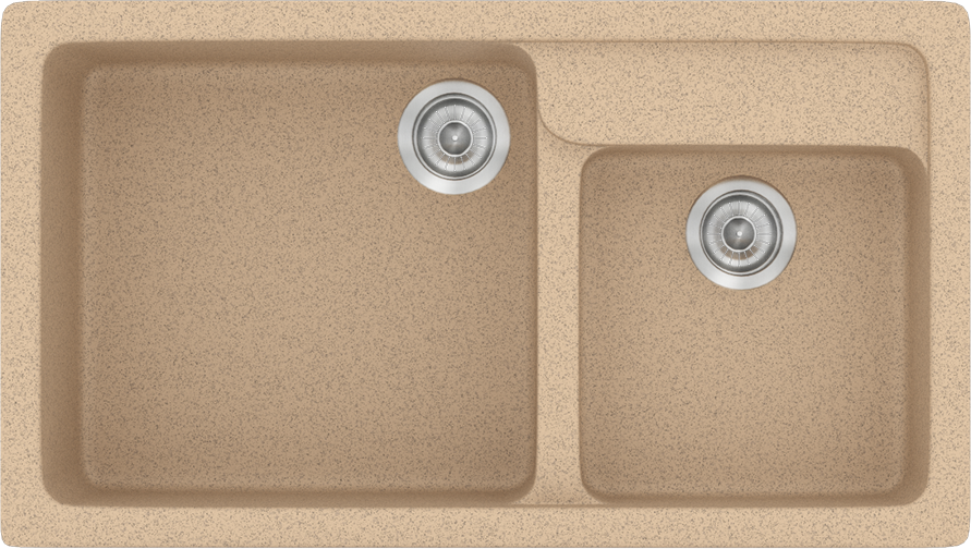 852-CLASSIC-317-90CH51 317 Classic 90x51 10.Granite Beige - Sanitec - Image 1