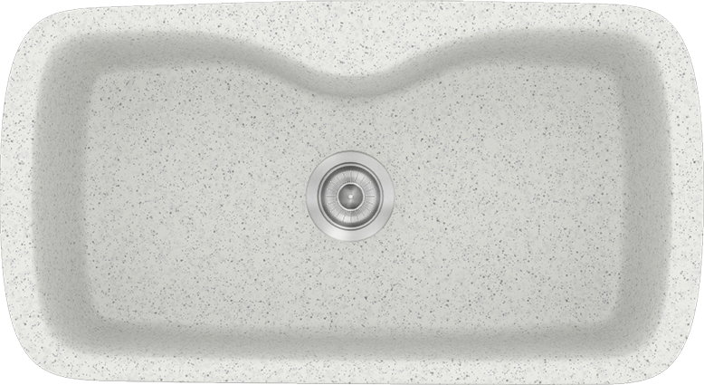 916-CLASSIC-321-83CH51 321 Classic 83x51 01.Granite White - Sanitec - Image 1