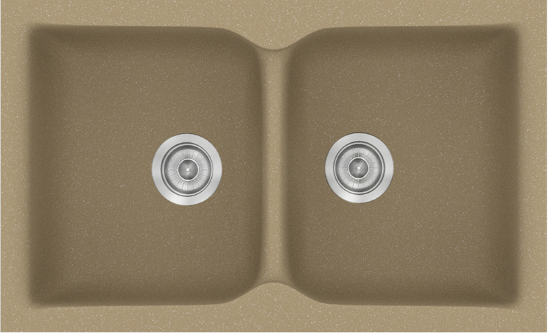 932-CLASSIC-322-81CH50 322 Classic 81x50 16.Metallic Coffee - Sanitec - Image 1