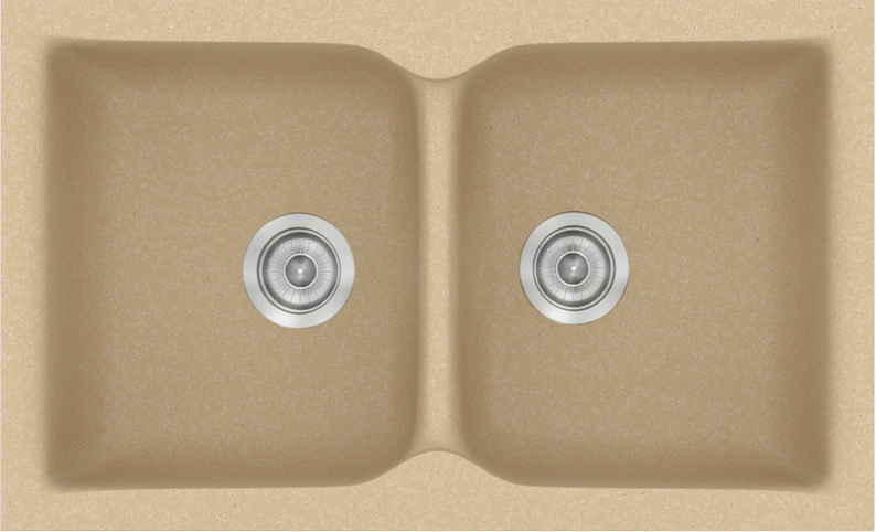 943-CLASSIC-322-81CH50 322 Classic 81x50 45.Granite Cappuccino - Sanitec - Image 1