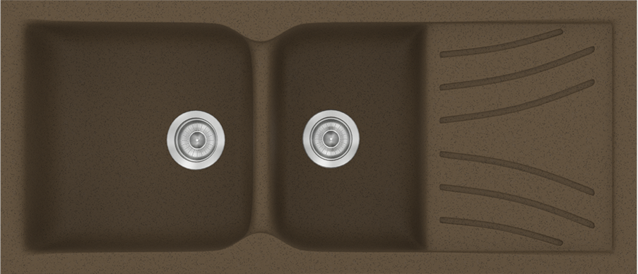 958-CLASSIC-323-115CH50 323 Classic 115x50 41.Granite Rust - Sanitec - Image 1