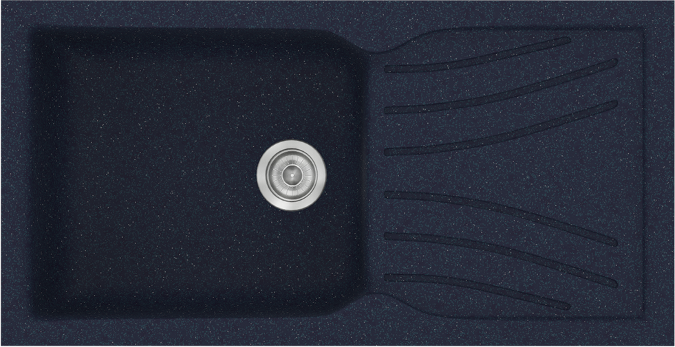 982-CLASSIC-324-100CH50 324 Classic 100x50 18.Granite Blue - Sanitec - Image 1